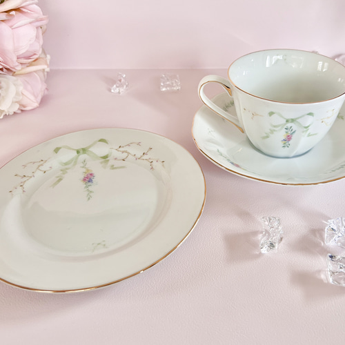 カップ＆ソーサー、ケーキ皿4客