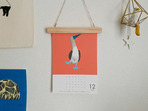 ミニ【4月はじまり】マニアックな海鳥たちと過ごす一年カレンダー〜2024 7枚目の画像
