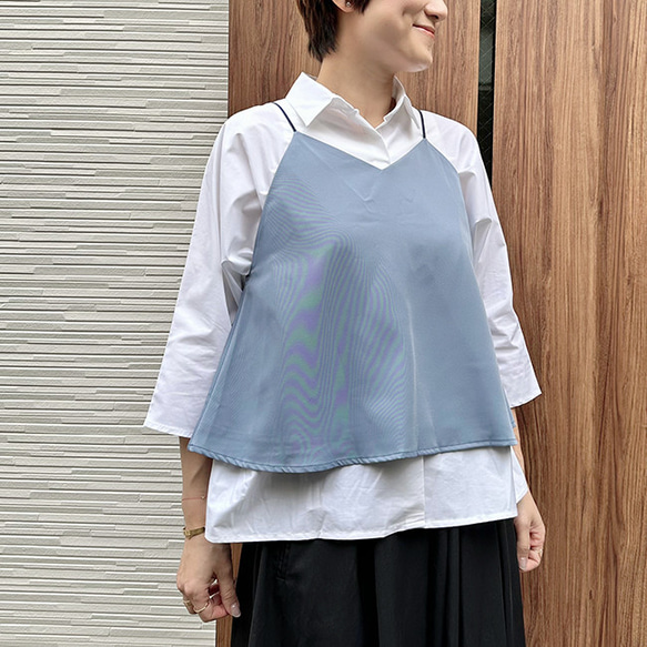 数量限定】大人かわいい♪爽やかAラインのキャミソールタンクトップ