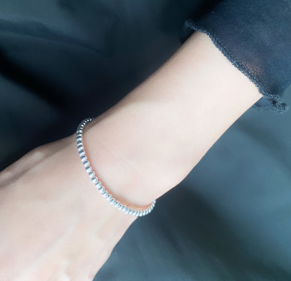 ball bangle 　バングル　ブレスレット silver925 5枚目の画像