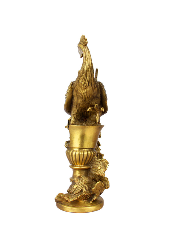 鳳凰 鳥の王　銅製 風水グッズ オブジェ お守り　開業のギフト  祈願縁起物 　飾り物　精工芸 　風水 8枚目の画像