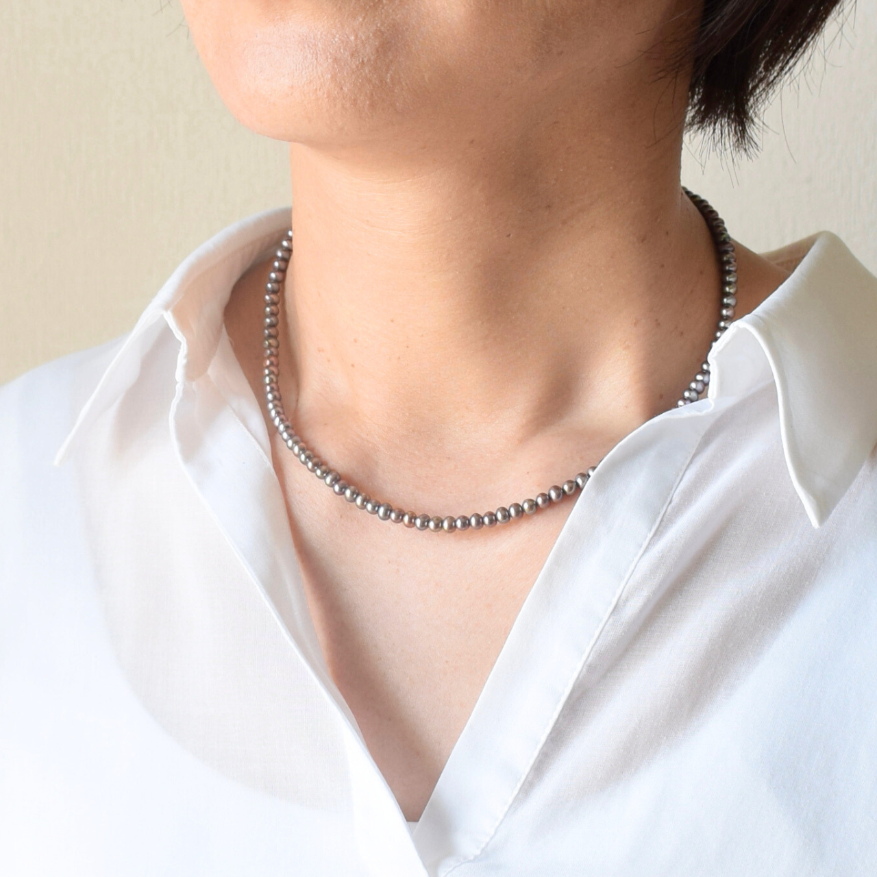 淡水パールネックレス　淡水小枝パールネックレスNO25-989 淡水パールネックレス 淡水小枝パールネックレスNO25-989