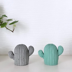 インテリア雑貨　オブジェ鋳物 セメントオブジェ サボテン インテリア雑貨 置物 その他インテリア雑貨