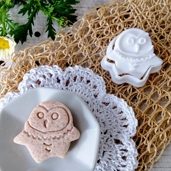 Owl-shaped cookie cutter/貓頭鷹形狀的餅乾模具 第4張的照片