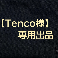 【Tenco様 専用出品】黒の帆布のサコッシュ　ショルダーバッグ　akaneko  サコッシュ　倉敷帆布使用 1枚目の画像