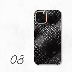 單色設計圖案藝術精緻智慧型手機保護殼相容於所有型號後背式硬殼NLFT-HARD-a212 第10張的照片