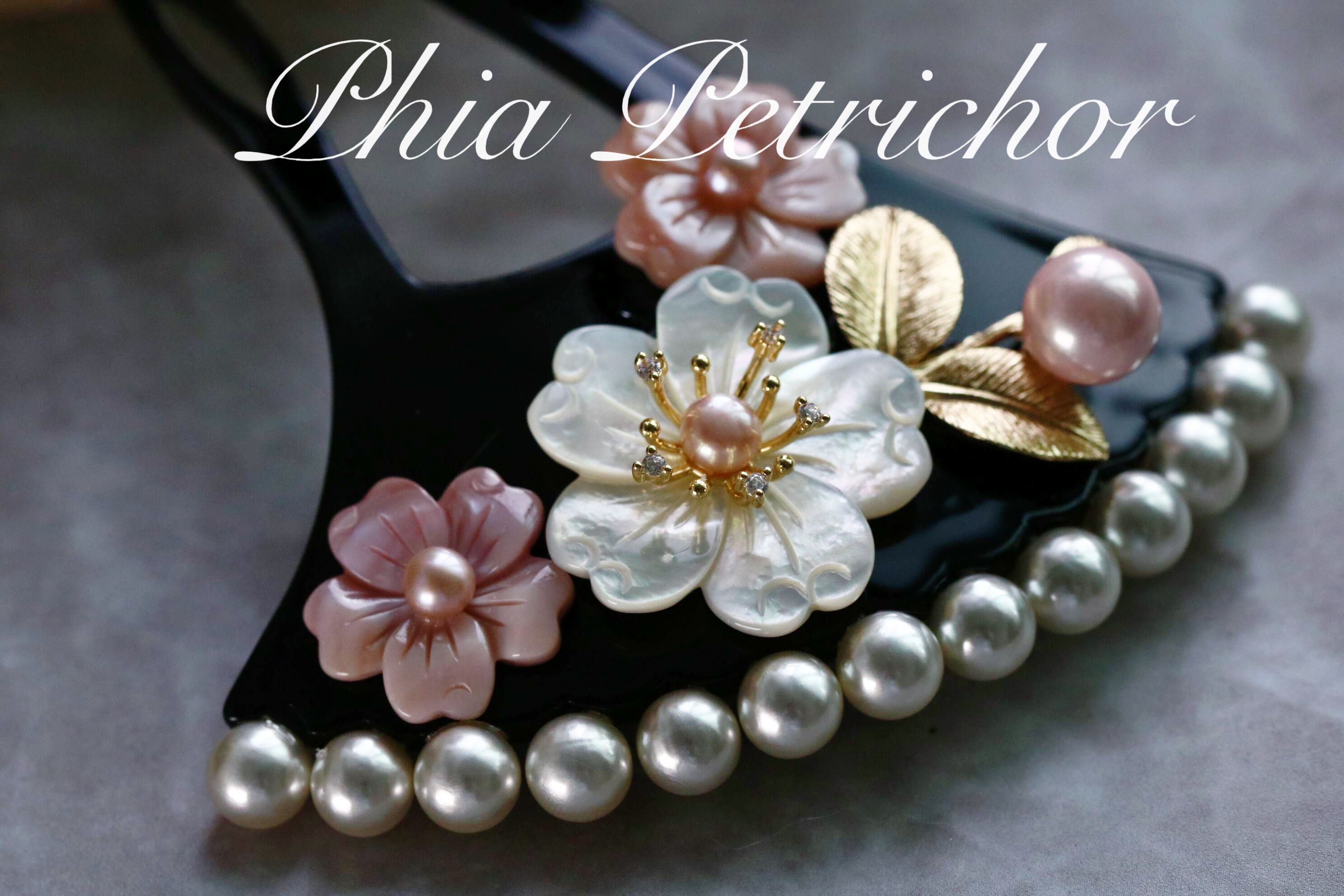 簪 和 K24GP 桜 かんざし バチ型 パール 簪 着物 髪飾り 留袖 着物 成人式 結婚式 卒業式