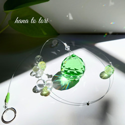 ~Green~ライム bubbles~泡のサンキャッチャー 2枚目の画像