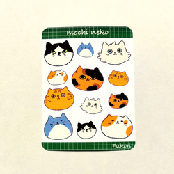 mochi neko シールシート No.1 3枚目の画像