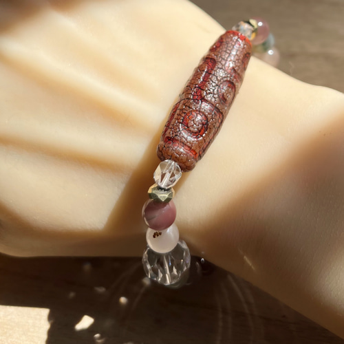 開光 九眼天珠 ブレスレット dzi ＊ ΚΑйON ＊ 通販 17454755｜Creema