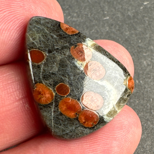 14kgf 天然石　ピーナッツオブシディアン　マホガニーオブシディアン　ピアス レア ピーナッツオブシディアン 大ぶりピアス 個性的 一点もの