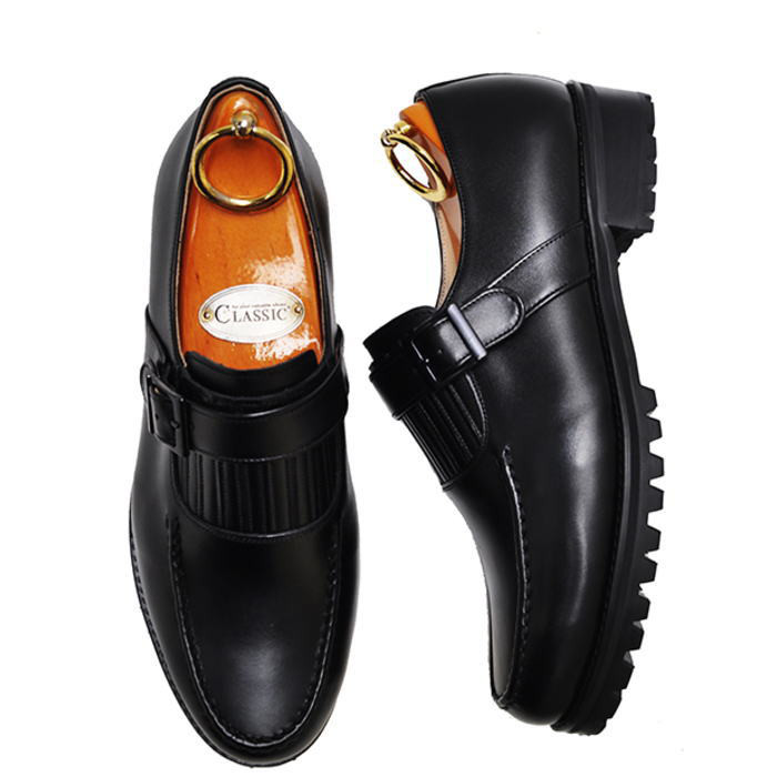 モンクシューズ レザーシューズ 本革シューズ ビジネスシューズ 本革 オーダーシューズ 靴