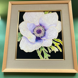 絵画　花　アネモネ Amazon | 青木乃里子 「アネモネ」 花 絵画 和風 ジークレー