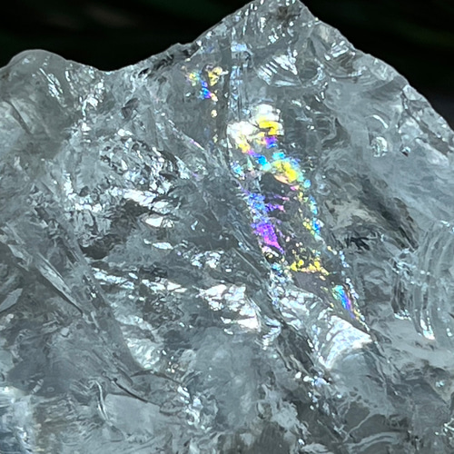 万華鏡✨ レインボー アイスデビル 氷水晶 クリスタル 原石 氷の悪魔