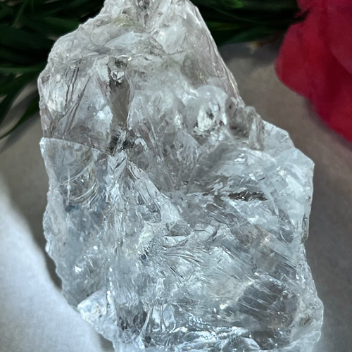 万華鏡✨ レインボー アイスデビル 氷水晶 クリスタル 原石 氷の悪魔
