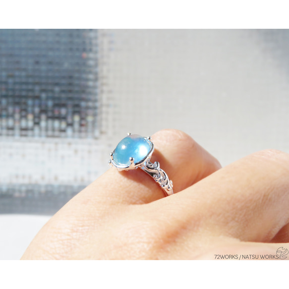 アクアマリン リング / Aquamarine Ring 0 6枚目の画像