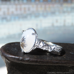 デンドリティック アゲート リング / Dendritic Agate Ring 2枚目の画像