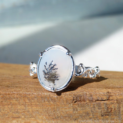 デンドリティック アゲート リング / Dendritic Agate Ring 1枚目の画像