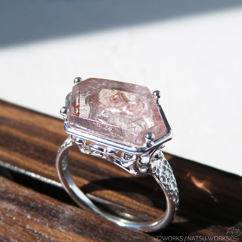 煮干し　天然石　リング　ゲーサイトインクォーツ　ルチルクォーツ 煮干し 天然石 リング ゲーサイトインクォーツ ルチルクォーツ