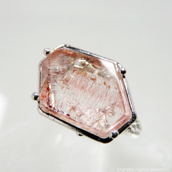 ゲーサイト in クォーツ リング / Goethite in Quartz Ring 4枚目の画像