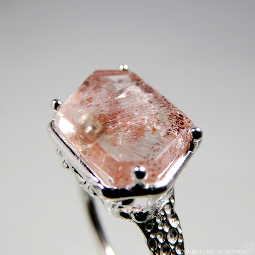 ゲーサイト in クォーツ リング / Goethite in Quartz Ring 指輪
