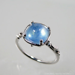 アクアマリン リング / Aquamarine Ring D 4枚目の画像