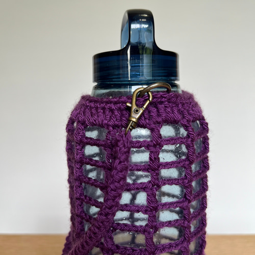 ハンドメイド ペットボトルカバー （刺繍水筒・ペットボトル