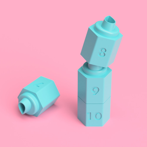 クレイ カッター：フラワー5【 ミニサイズ 】 その他素材 Clay Studio