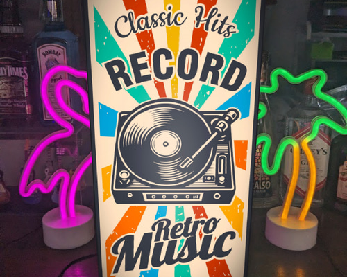 オーダー無料 Lサイズ】クラシックヒッツ レコード レトロ