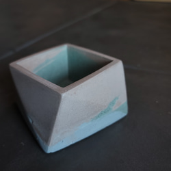 セメント鉢　//cement pot　植木鉢　シカクpot 5枚目の画像