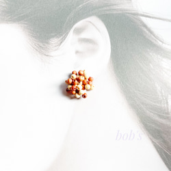 wood pierce/earring 4枚目の画像