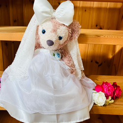 ダッフィー＆シェリーメイ　コスチューム　オーダーページ　ウェディング　結婚式　タキシード　ウェディングドレス　 4枚目の画像