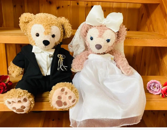 ダッフィー＆シェリーメイ　コスチューム　オーダーページ　ウェディング　結婚式　タキシード　ウェディングドレス　 12枚目の画像