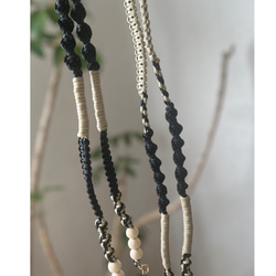 スマホショルダー/携帯ショルダー パラコード 木玉 カテゴリーランキング入り 受注生産 7枚目の画像