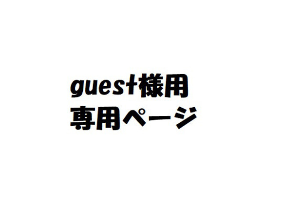 ゲスト様専用ページ　縫い付け名札　約17.5×10㎝ 1枚目の画像