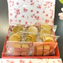発酵バターのクッキーアソート　春　桜　お祝い　ギフト　プレゼント　苺　さくら　焼き菓子　スイーツ　エシレバター 5枚目の画像
