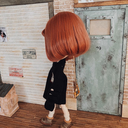 ミニチュア ドールハウス 背景ボード ブライス リカちゃん 壁 床