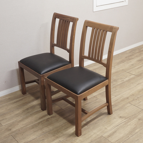 専用アンティーク木製チェア2脚セット チーク 北欧 アンティーク 椅子 ダイニング『ラセムチェアS2脚セット