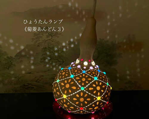 キラキラ輝くひょうたん ☆カラフル☆可愛い瓢箪形の根付け♪小さなひょうたんがキラキラ