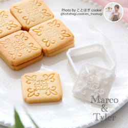 マルコタイル◎百合の紋章 クッキー型 1枚目の画像