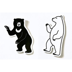 クマ STICKER 4枚目の画像