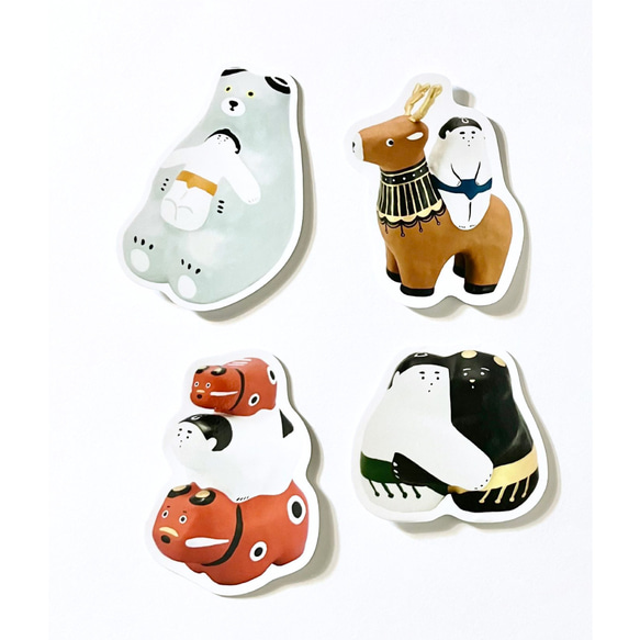 おすもう張り子 STICKER 6枚目の画像