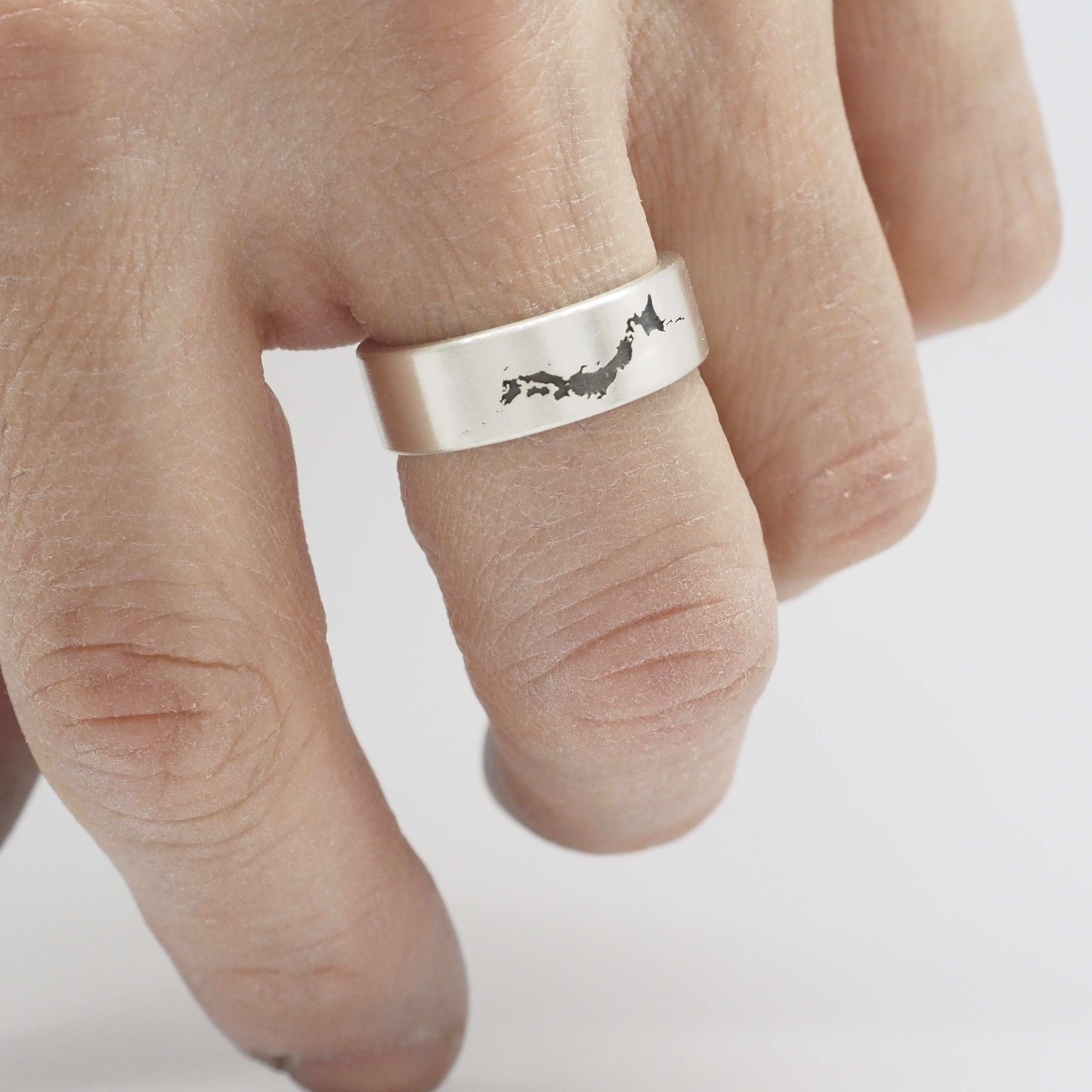 japan ring  日本地図リング　SILVER925