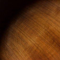ふくよかなボウル ヤマザクラ wooden bowl 18cm サラダボウル 8枚目の画像