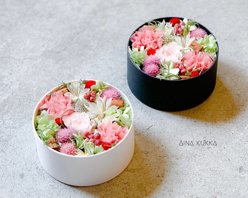 ポポラスと小花のリース * * * 母の日 ラッピング無料 春 プレゼント 6f9f0ea0ac9162af2645cb1c5c7227