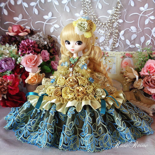 【お買い得！】 美しきルノワールの世界 アンティークゴールドのタッキング 洋服