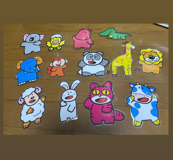【送料無料】たべっ子どうぶつ たべっこどうぶつ ラミネート加工済　13体！即購入可能。壁面などにいかがでしょう？ 人気・おすすめ｜多用途・生活用品におすすめ キャンペーン中 即納 国内在庫管理・迅速発送・安心対応