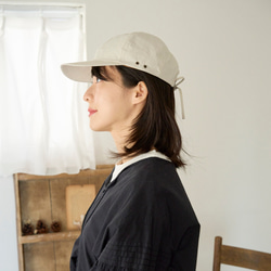 極美品✨即完売yoriリボン付きキャップ 57cm 撥水・速乾性 極美品✨即完売yoriリボン付きキャップ 57cm 撥水・速乾性