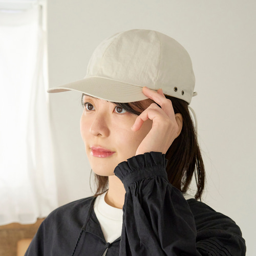 ⚫︎caroline bosmans⚫︎ 黒のピンクくまワッペンリボンキャップ L - 帽子
