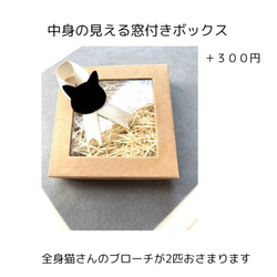 七宝焼　しっぽう焼き　ブリティッシュショートヘア猫さんのブローチ 5枚目の画像